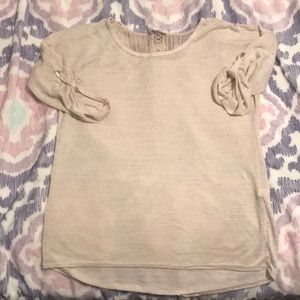 Simple Beige Top